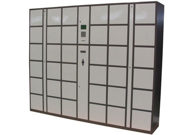 Estação eletrônica de aço da caixa dos cacifos de bagagem com os 36 smart card do tamanho das portas grandes integrados