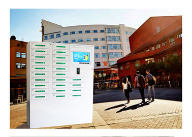 24 estações de carregamento de carregamento do quiosque/lavadeira do telefone celular da caixa para o quiosque da máquina de venda automática da biblioteca da universidade da escola