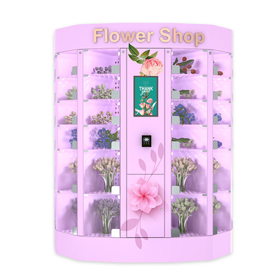 A máquina de venda automática da flor fresca do FCC do CE automatizou o jardim com humidificador