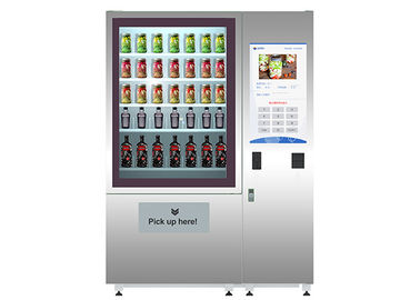 Máquina de venda automática vegetal do alimento da salada de fruto do OEM do ODM com elevador/refrigerador
