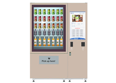 Máquina de venda automática refrigerada da salada para a medicina do sanduíche do queque do vegetal de fruto da nutrição