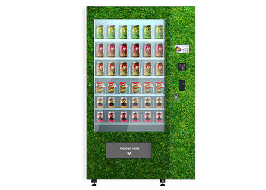 Máquina de venda automática combinado do elevador do transporte de correia da salada dos vegetais do ovo de controle remoto