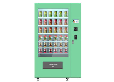 Máquina de venda automática da telemetria esperta da salada do café da manhã auto com elevador do elevador do transporte de correia