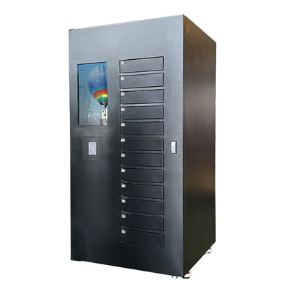 O símbolo da máquina de venda automática rotativa Winnsen é operado para uso de oficinas de funcionários