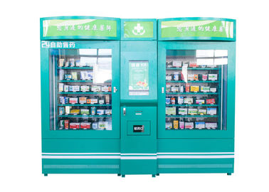 Máquina de venda automática personalizada da medicina para medicamentos de venda com receita com pagamento do QR Code