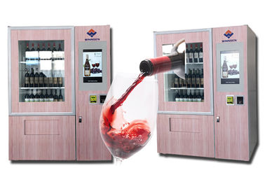 Multi máquina de venda automática do vinho das línguas, máquina de venda automática da cerveja de Champagne