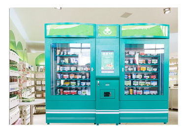 Máquinas de venda automática da farmácia para drogas da medicina da venda com tela dos anúncios