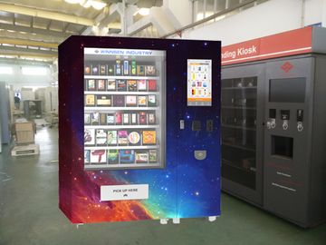 Máquina de venda automática do iogurte do pão do tela táctil com função automática do relatório