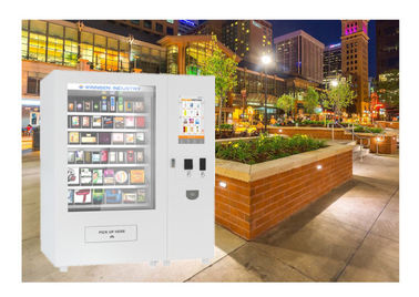 Máquina de venda automática automática da bebida da água do café do alimento de petisco com tela táctil da propaganda