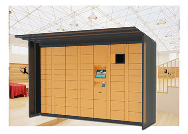 Lugar automáticos do cacifo do pacote do cargo, cacifos eletrônicos do pacote da entrega da caixa postal com abrigo