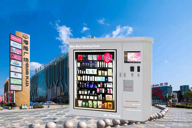 Máquina de venda automática eletrônica operada do mercado dos produtos de beleza do cartão de crédito mini com sistema de controle remoto para o público