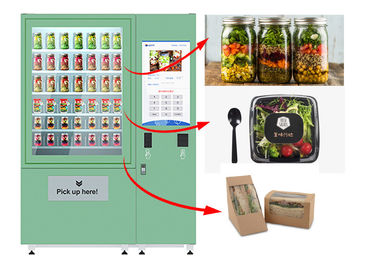 Vegetais de fruto da máquina de venda automática do queque da correia de Winnsen que vendem cacifos com sistema do elevador