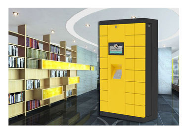 Cacifos de armazenamento automáticos eletrônicos dos cacifos de bagagem da biblioteca com tela táctil grande
