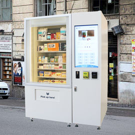 Máquina de venda automática do petisco da grande capacidade e café/máquina de venda automática combinado