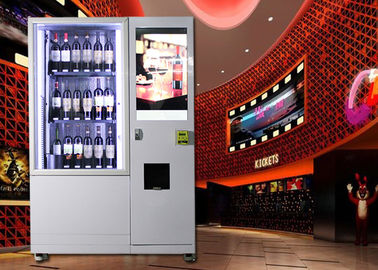 máquina de venda automática combinado do azeite da garrafa do espírito do álcool da cerveja do champanhe do vinho espumante com controlo a distância