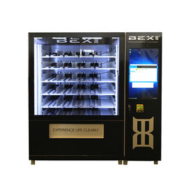 Máquina de venda automática eletrônica operada do mercado dos produtos de beleza do cartão de crédito mini com sistema de controle remoto para o público
