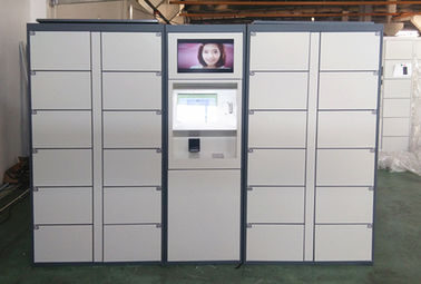 As contas das moedas operaram o cacifo alugado do aeroporto durável eletrônico dos cacifos de bagagem das portas do armazenamento do metal para o público