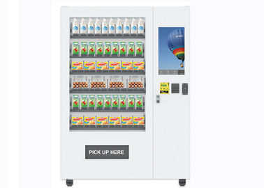 Máquina de venda automática do alimento do queijo do suco do leite do ovo da loja da loja com sistema mais fresco