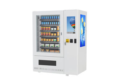 Quiosque da máquina de venda automática do subministro médico do bem-estar da saúde do terreno com a grande tela da propaganda