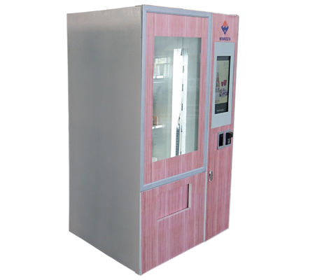 Máquina de venda automática automática do vinho tinto com 22&quot; tela táctil e elevador da propaganda