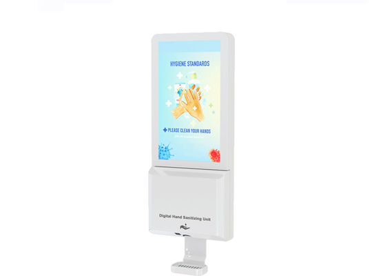 Signage do LCD Digital do distribuidor 21,5 do Sanitizer da mão do lugar público auto