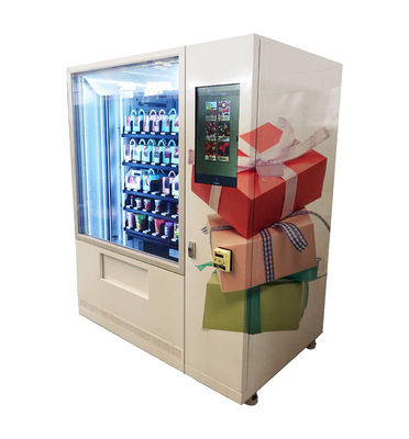 Mini máquina de venda automática esperta do mercado com o elevador e a câmara de segurança da luz do diodo emissor de luz