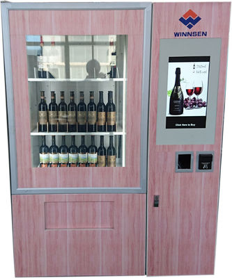Máquina de venda automática diária equipada elevador dos produtos do computador com a tela grande da propaganda