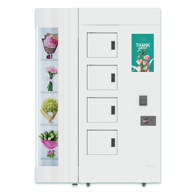 Lcd máquina de venda automática transparente da flor da prateleira de 19 clínicas de maternidade da polegada