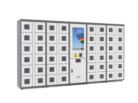 Sistemas exteriores do cacifo das máquinas de venda automática combinados de controle remoto com luzes do diodo emissor de luz