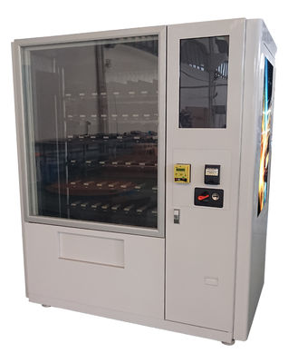 Máquina de venda automática do petisco de Bill Credit Card Payment Food da moeda com plataforma e propaganda remotas