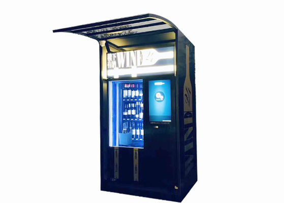 Máquina de venda automática combinado automática do vinho da cerveja do suco para a bebida no supermercado