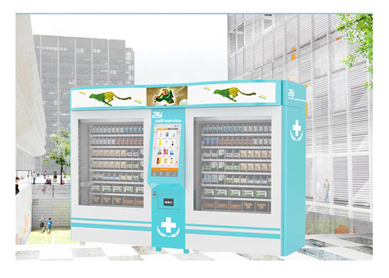 Máquinas de venda automática da farmácia para drogas da medicina da venda com tela dos anúncios