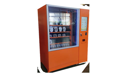 Máquina de venda automática grande da bebida da capacidade do nível superior com exposição de uma propaganda de 22 polegadas