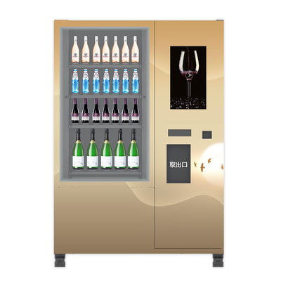 Máquina de venda automática aprovada do frasco da salada do vinho do FCC do CE com função de controle remoto