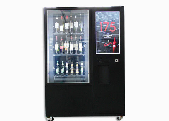 máquina de venda automática combinado do azeite da garrafa do espírito do álcool da cerveja do champanhe do vinho espumante com controlo a distância