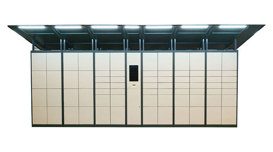 DepositLockers centrais personalizados digitais automáticos exteriores espertos do armazenamento da bagagem da estação do tela táctil