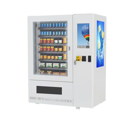 Máquina de venda automática automática completa da salada de combinação 22 polegadas