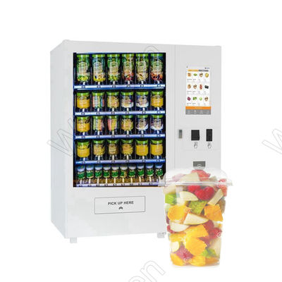 7&quot; Oem da máquina de venda automática da salada do cartão de crédito do tela táctil