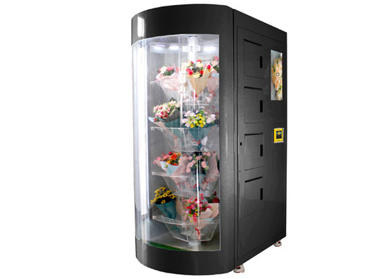 Máquina de venda automática automatizada do ramalhete da flor fresca com humidificador