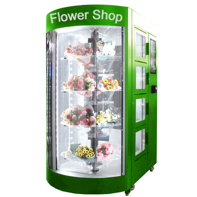 Vendendo o grupo pequeno e grande da máquina de venda automática da flor do tamanho dos ramalhetes convenientes para a loja floral