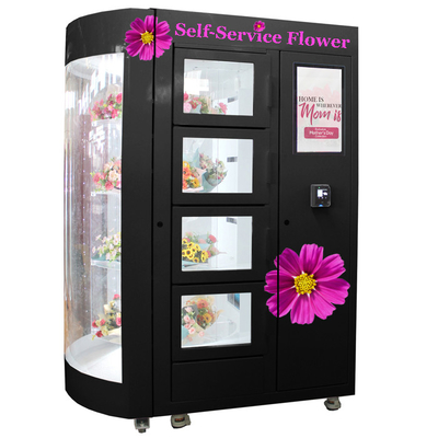 Máquina de venda automática da flor fresca do serviço do auto de Winnsen sem assistente do pessoal