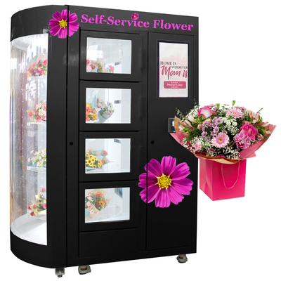 Máquina de venda automática da flor fresca do serviço do auto de Winnsen sem assistente do pessoal