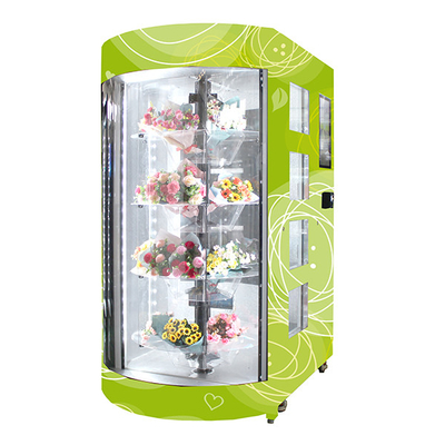 Janela transparente automatizada do serviço do auto da máquina de Rose Fresh Flower Vending Locker