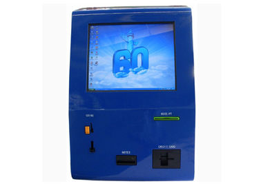 O quiosque automatizado do pagamento com tela de toque, dinheiro/cartão aceitou os quiosque do computador terminais