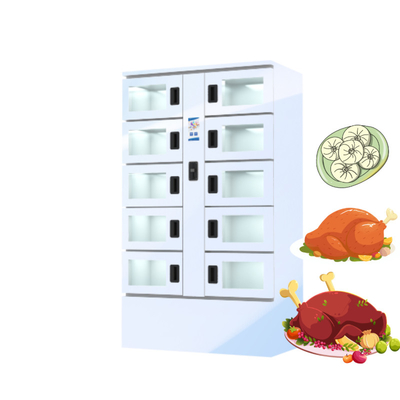 Elevação - tecnologia que refrigera a máquina de venda automática refrigerada do ovo do cacifo para alimentos frescos