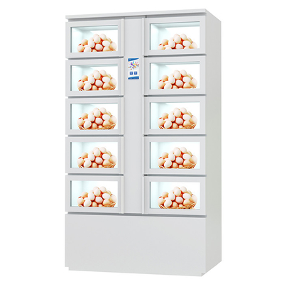 O cacifo da máquina de venda automática do ovo no sistema de refrigeração do refrigerador pode ser personalizado