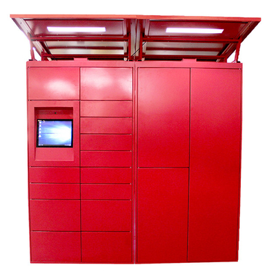 NOVO Self-Service Secure Parcel Drop Off Lockers de armazenamento para edifício de escritórios da escola