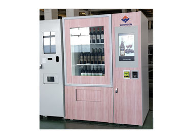 24 do tela táctil do vinho da máquina de venda automática horas de serviço do auto para o restaurante/estádios