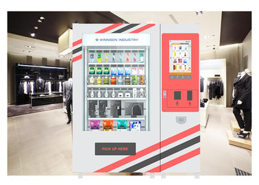 Máquina de venda automática do mercado do petisco da loja da loja com pagamentos do cartão de Bill da moeda