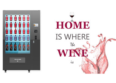 Máquina de venda automática do vinho do elevador da parte alta, máquina de venda automática da bebida com sistema de controle remoto